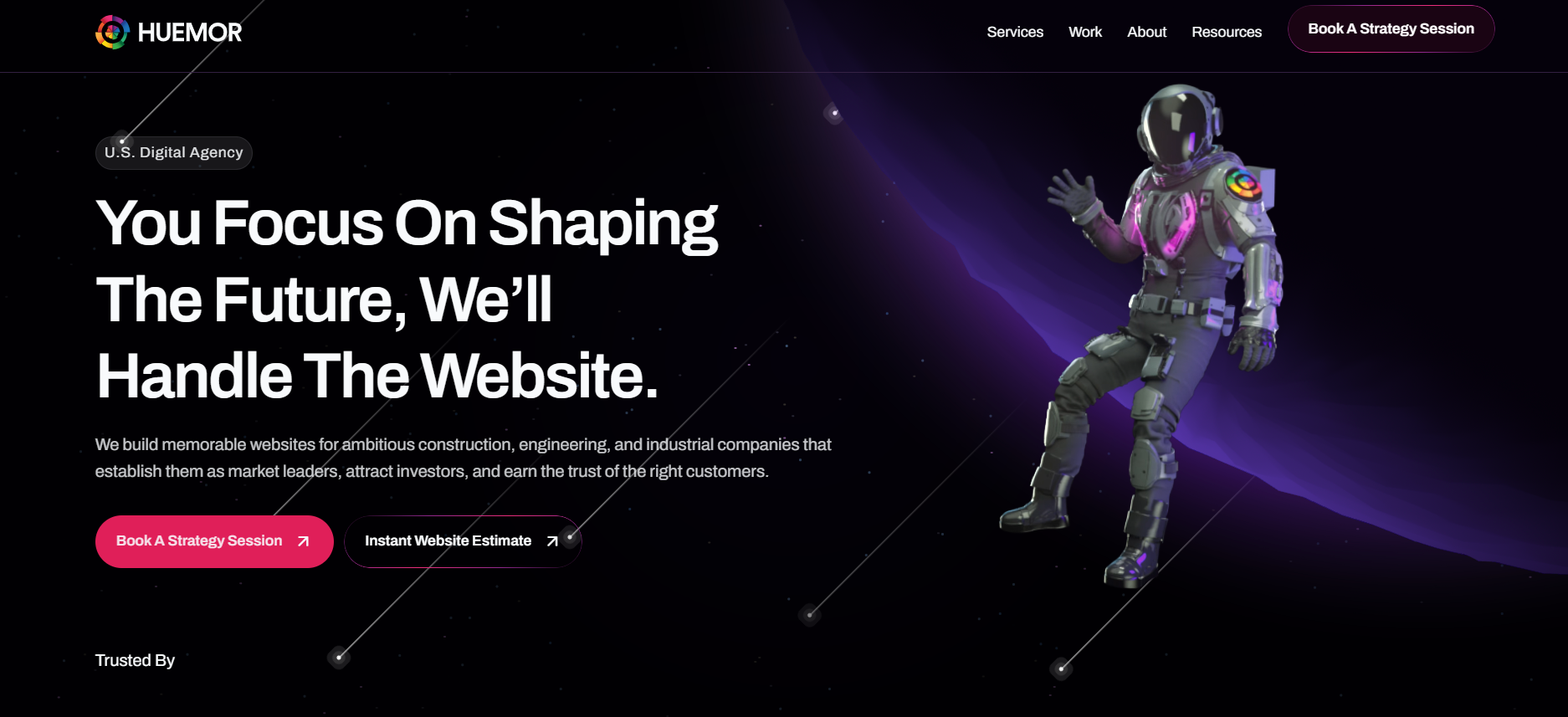 Huemor: Best Web Design Agencies in the US