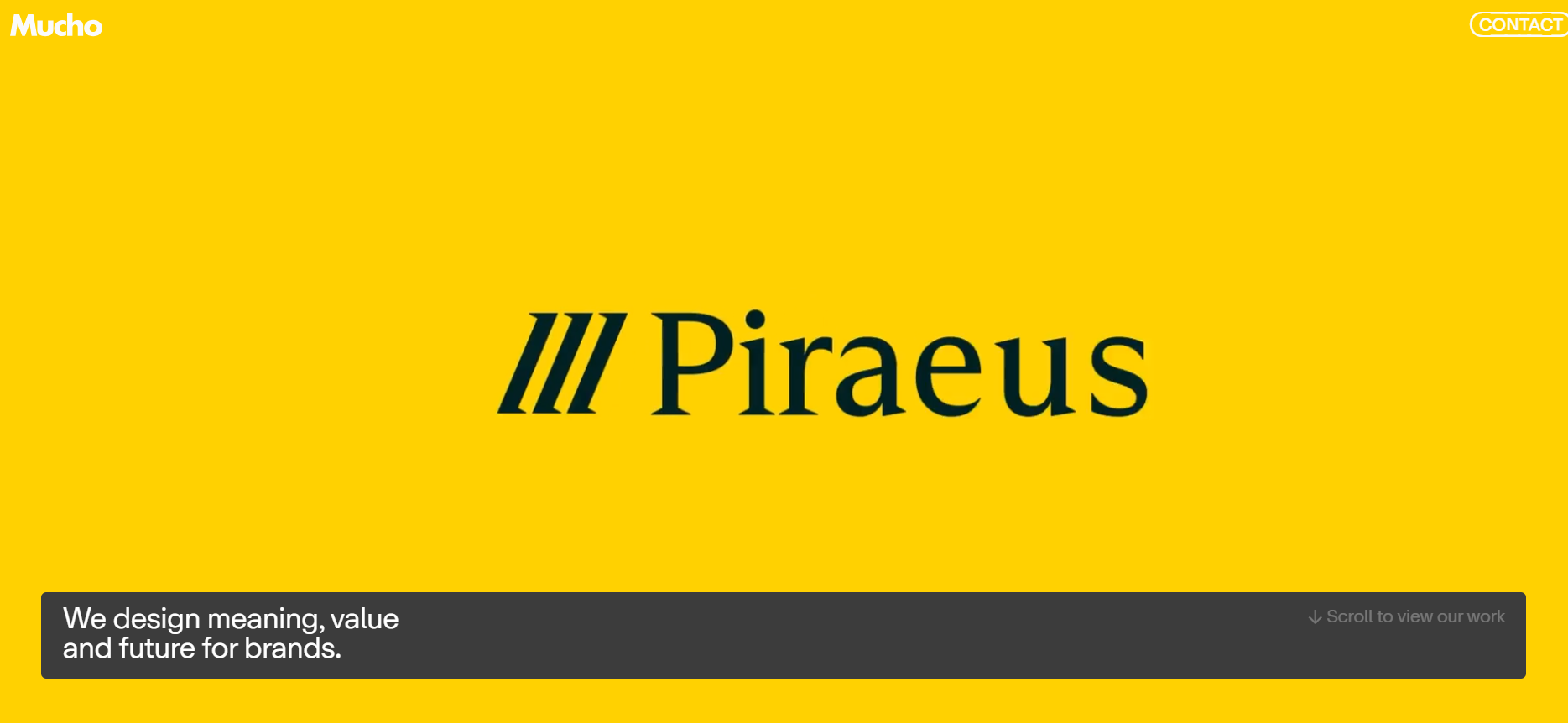 Mucho: Best Graphic Design Agencies in the World