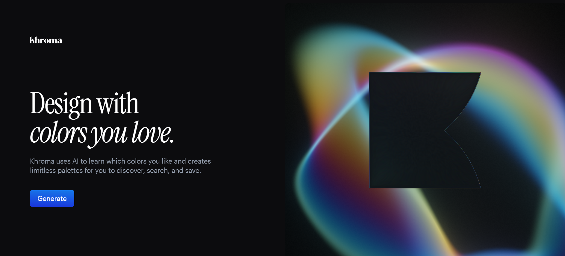 AI Tools for Graphic Design: Khroma