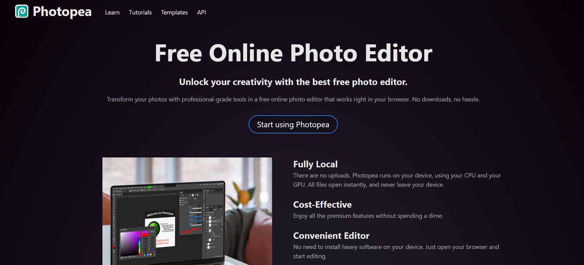 Best Graphic Design Tools for Beginners: Photopea